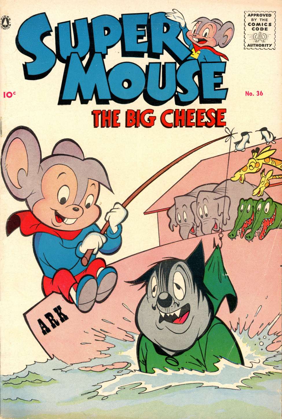 Comic Book Cover For Supermouse 36
