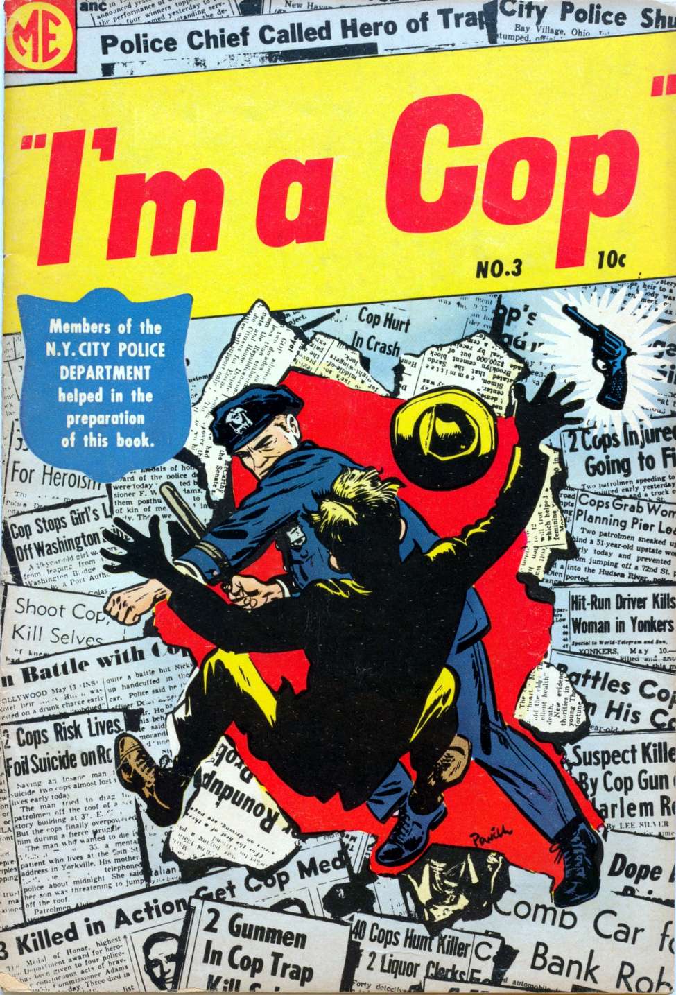 Comic Book Cover For I'm a Cop 3 (A-1 128)