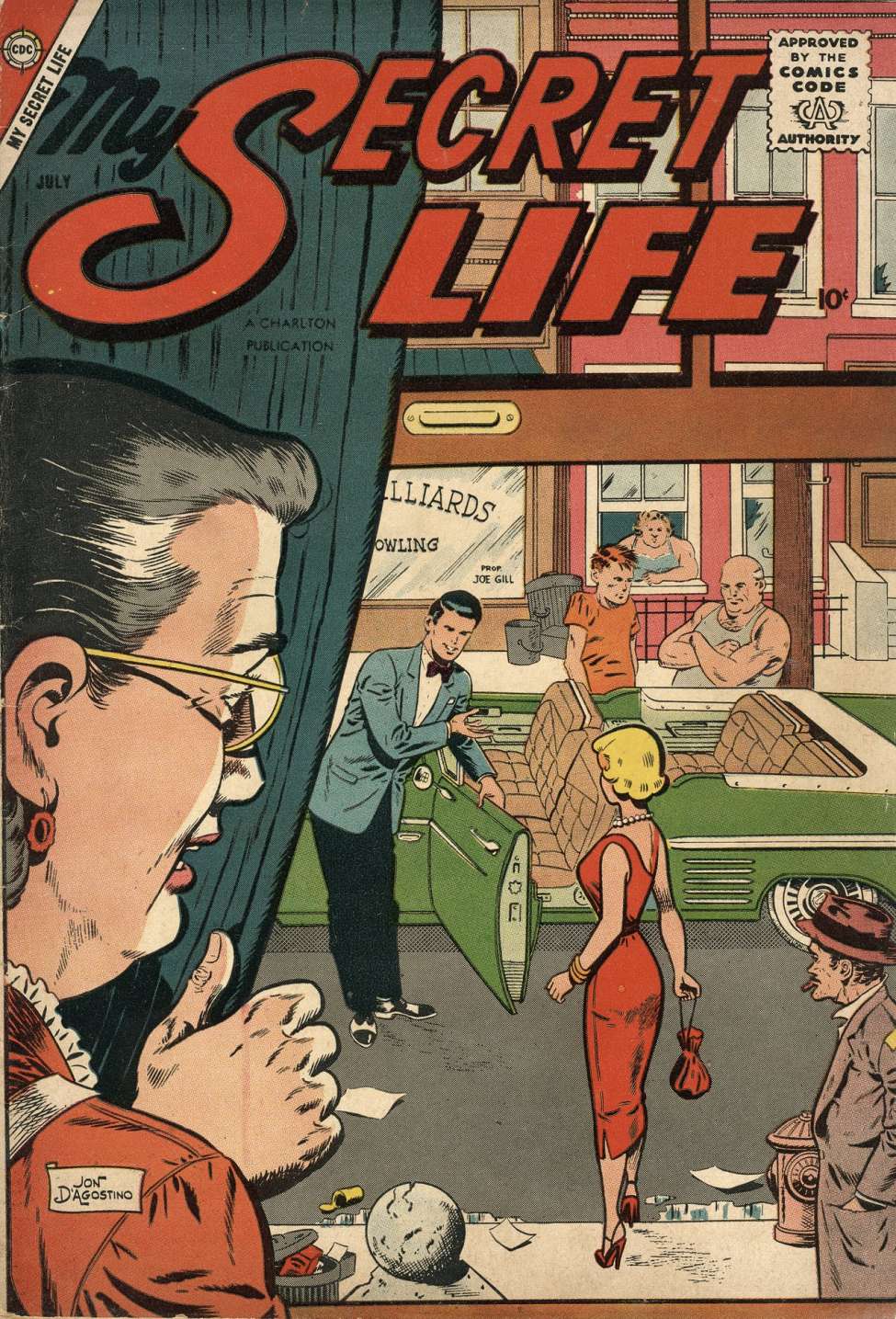 Comic Book Cover For My Secret Life 24