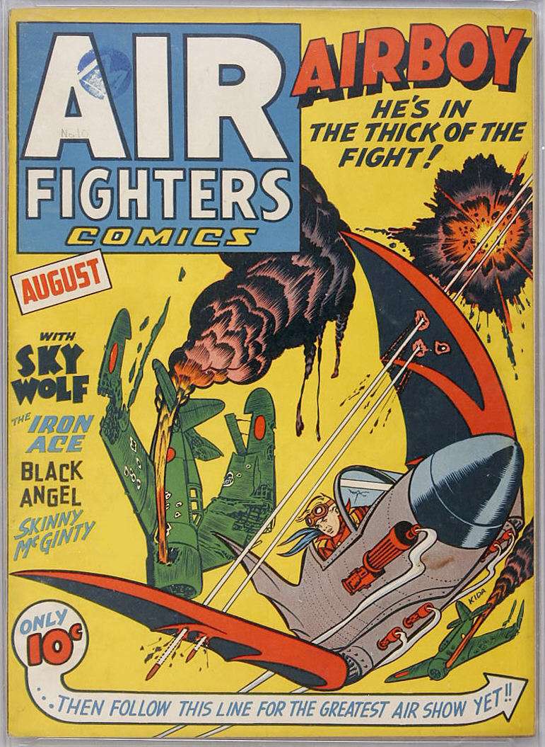 Comic Book Cover For Air Fighters Comics v1 11 - Version 1