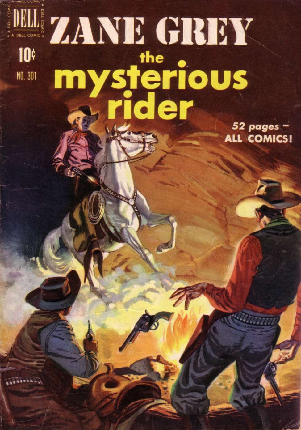 Comic Book Cover For 0301 - Zane Grey's The Mysterious Rider
