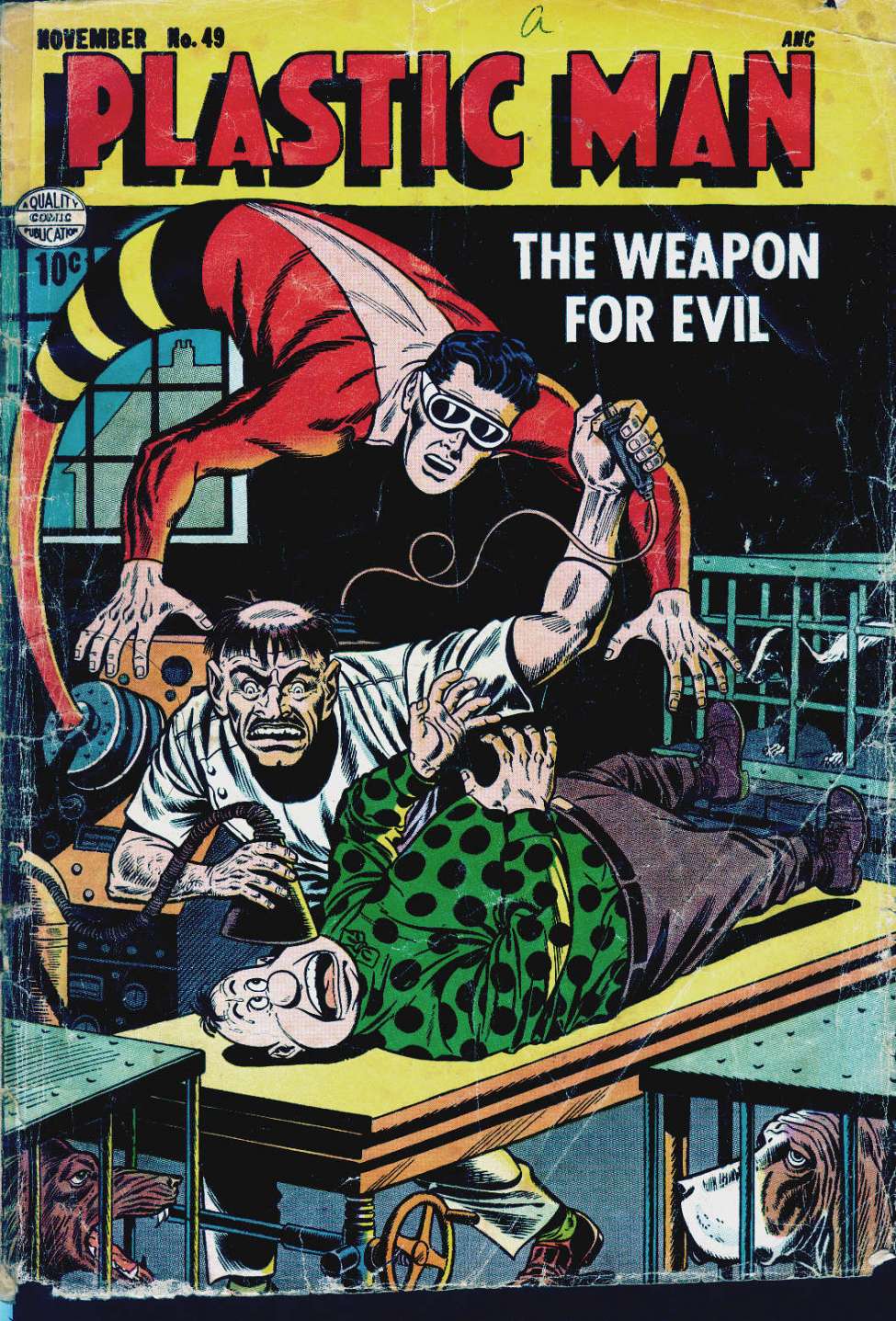 Comic Book Cover For Plastic Man 49
