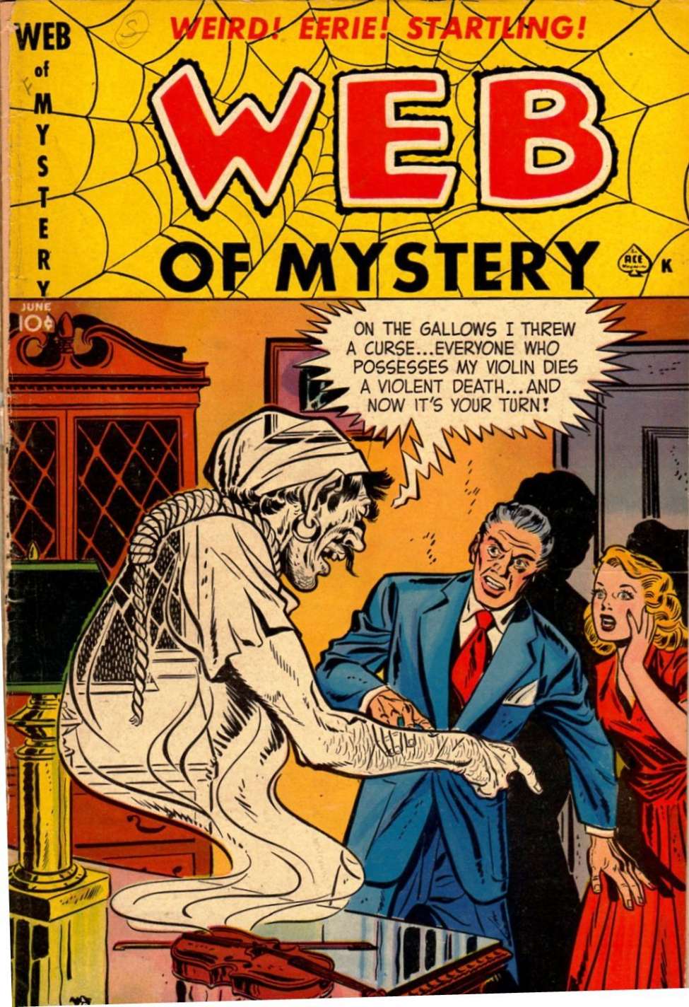 Book Cover For Web of Mystery 3