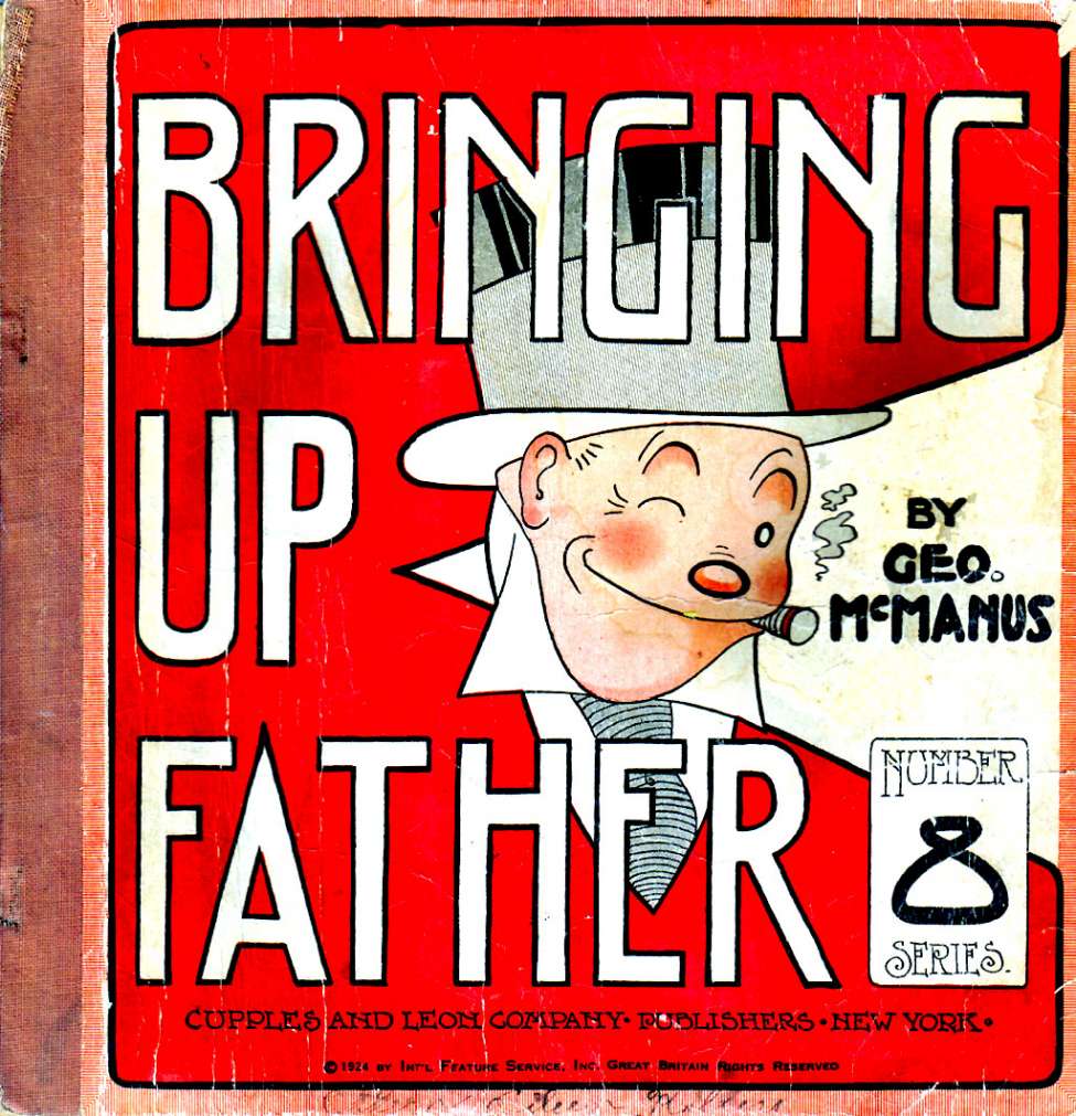Comic Book Cover For Bringing Up Father 8
