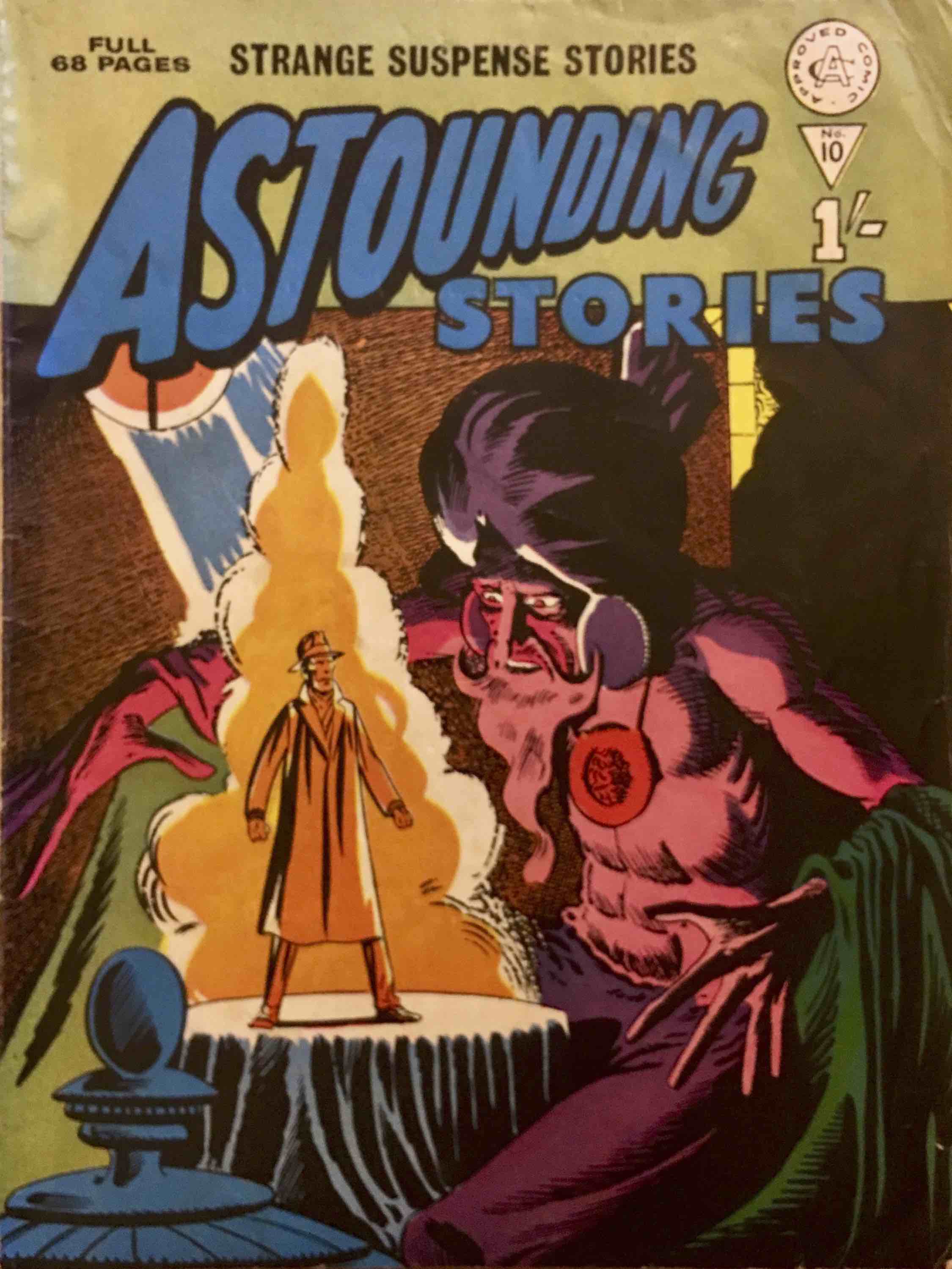 Book Cover For Astounding Stories 10