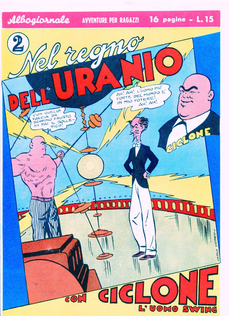 Comic Book Cover For Ciclone 2 - Nel Regno Dell Uranio