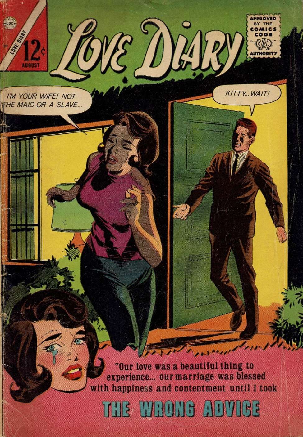 Comic Book Cover For Love Diary 39
