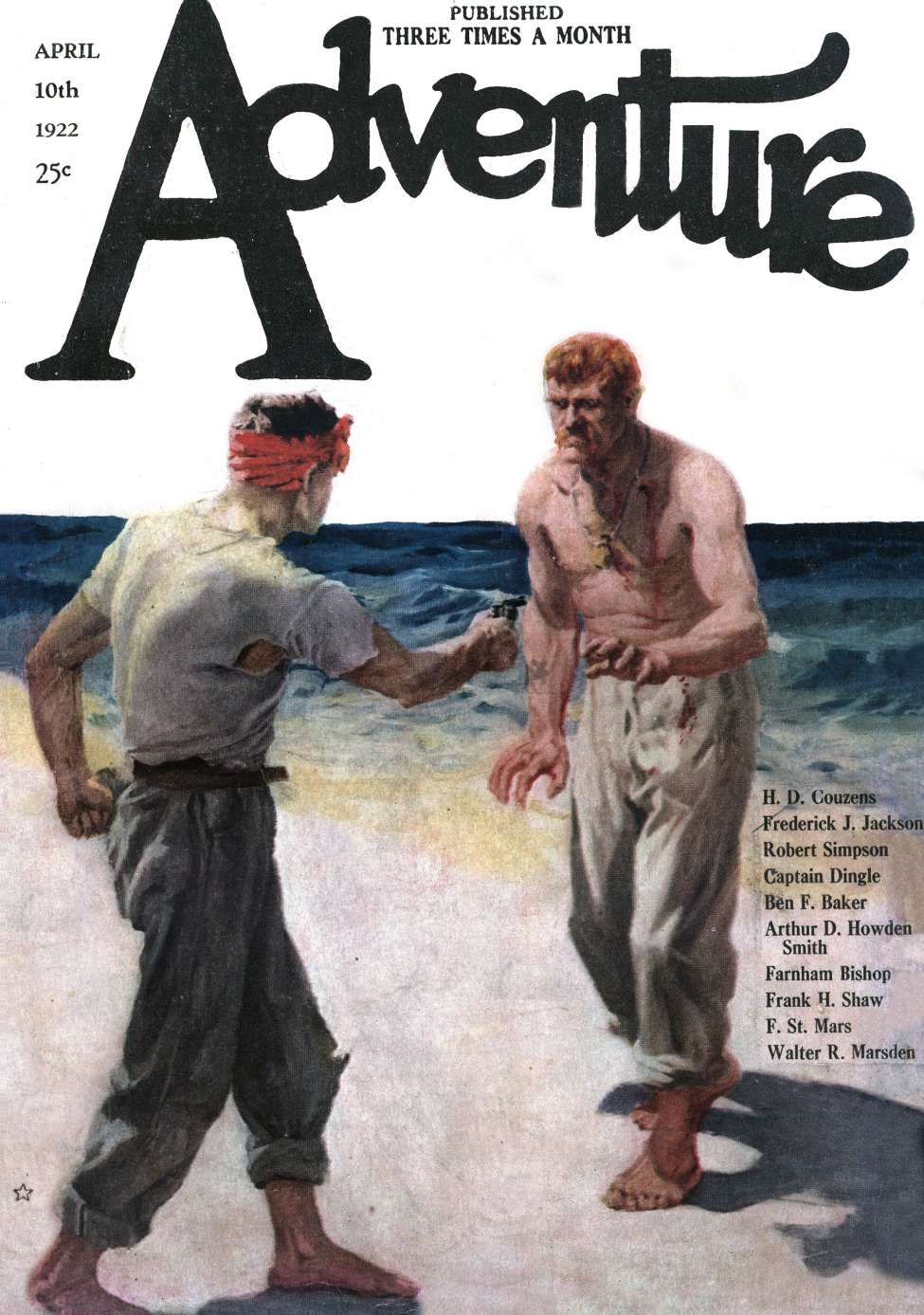 Comic Book Cover For Adventure v34 1