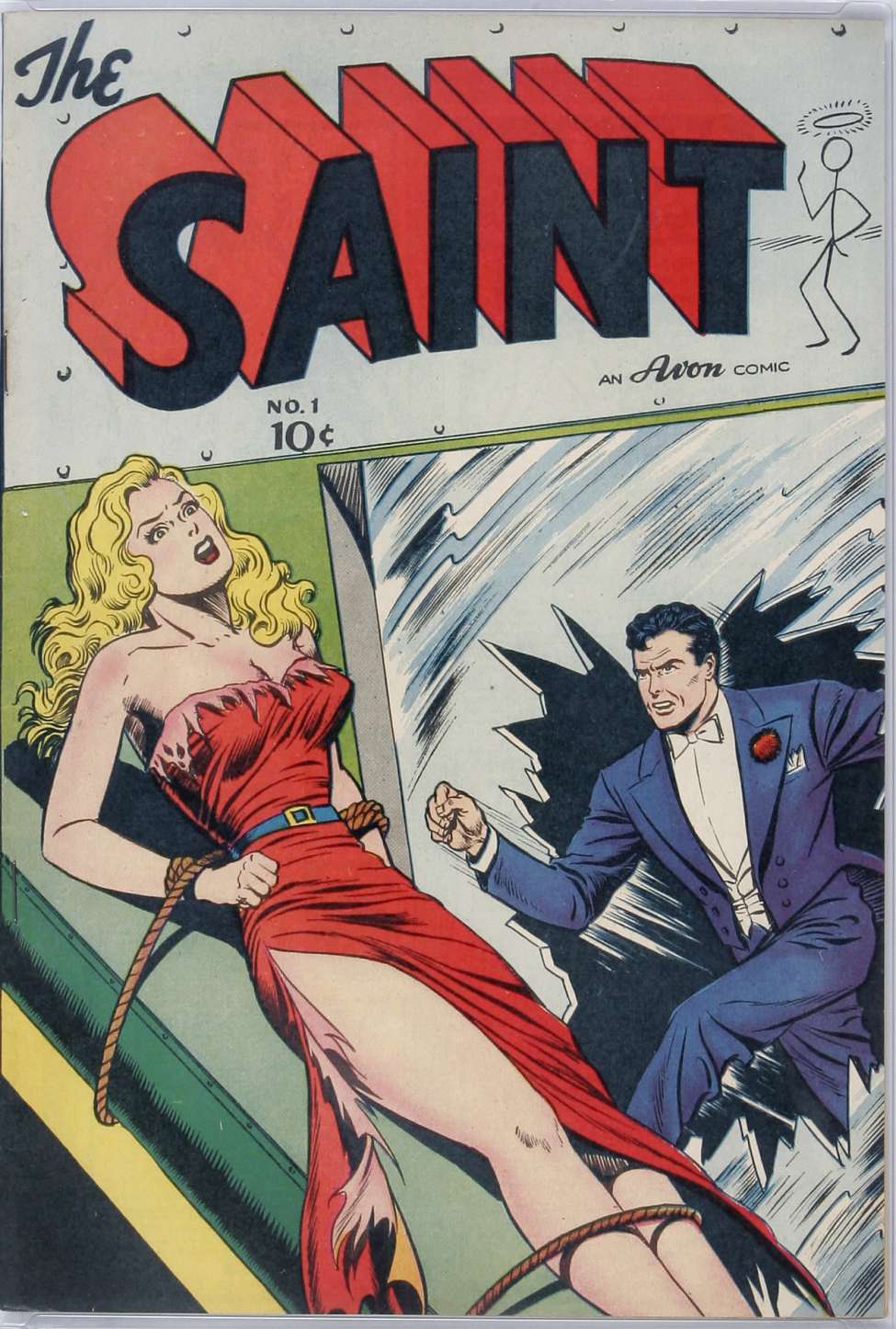 Comic Book Cover For The Saint 1 - Version 1