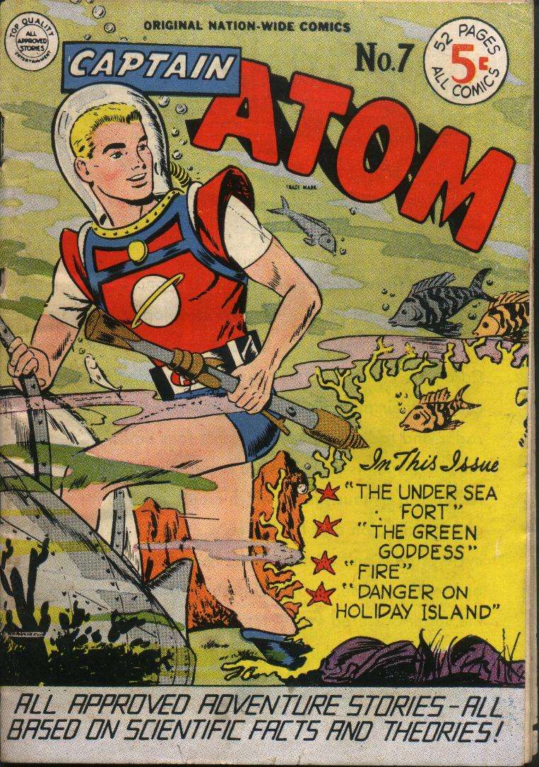 Book Cover For Captain Atom 7