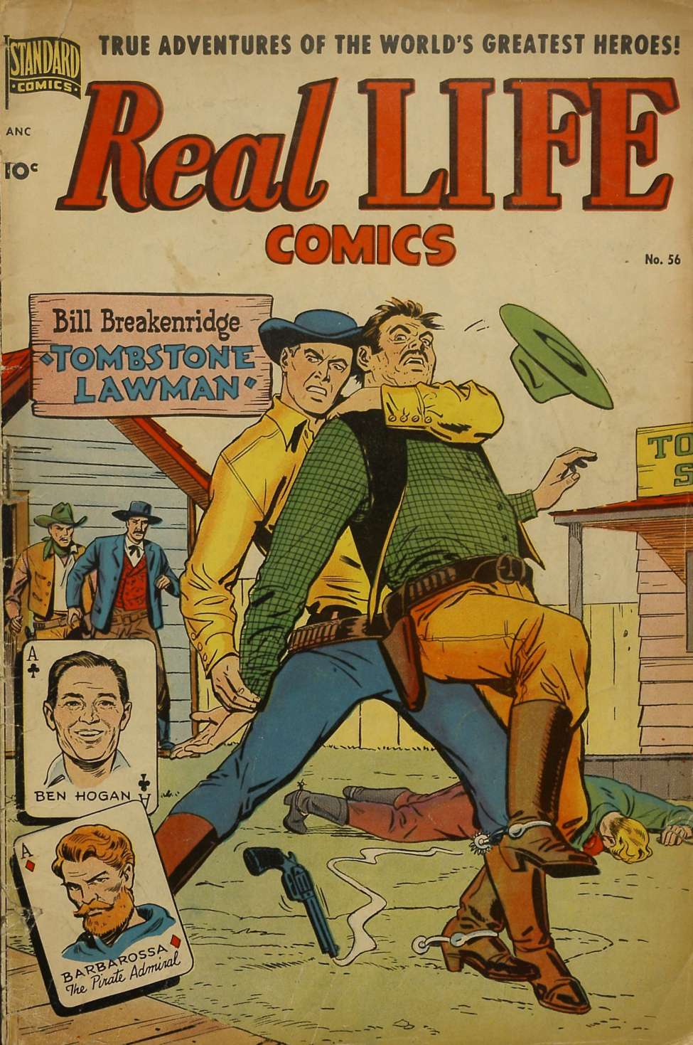 Book Cover For Real Life Comics 56