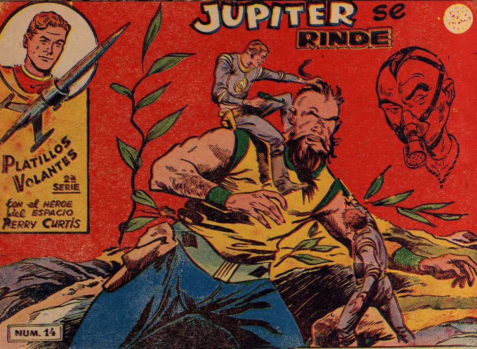 Comic Book Cover For Platillos Volantes 14 - Jupiter Se Rinde