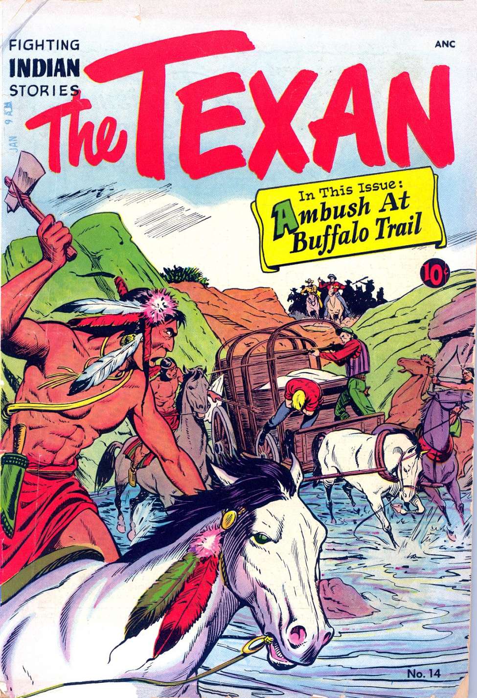 Comic Book Cover For The Texan 14