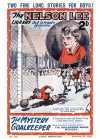 Cover For Nelson Lee Library s1 497 - The Mystery Goalkeeper