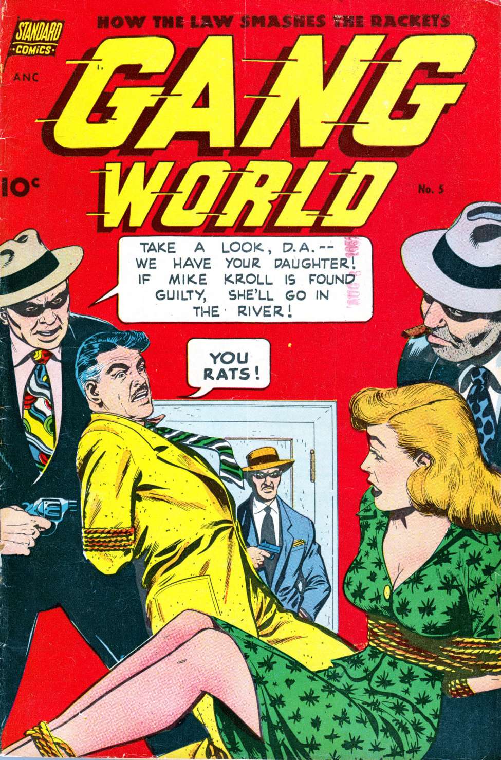 Comic Book Cover For Gang World 5