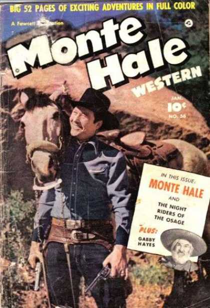 Comic Book Cover For Monte Hale Western 56 - Version 1