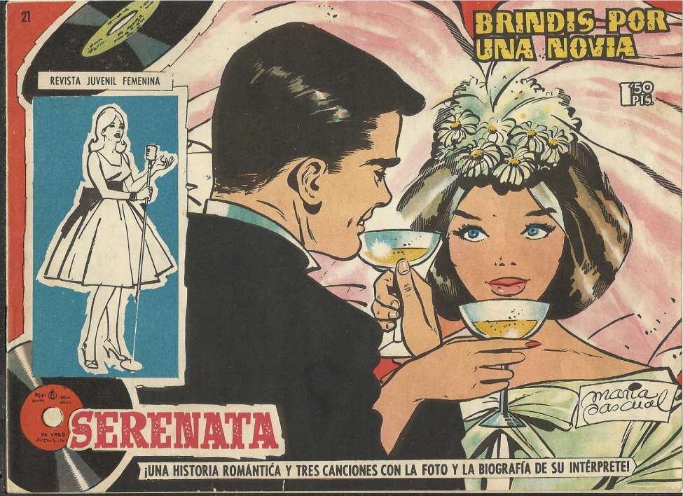 Comic Book Cover For Serenata 21 Brindis por una novia