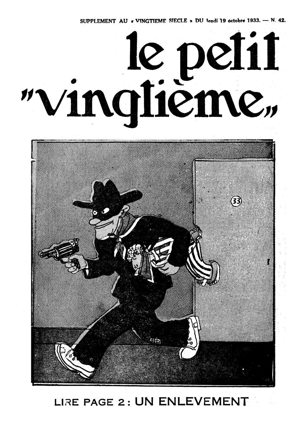 Book Cover For Le Petit Vingtieme 42