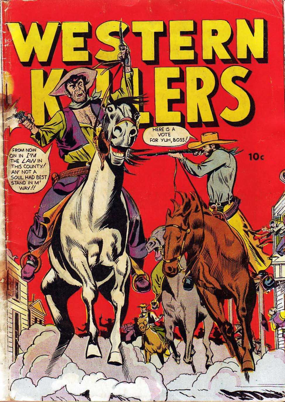 Comic Book Cover For Western Killers (nn)