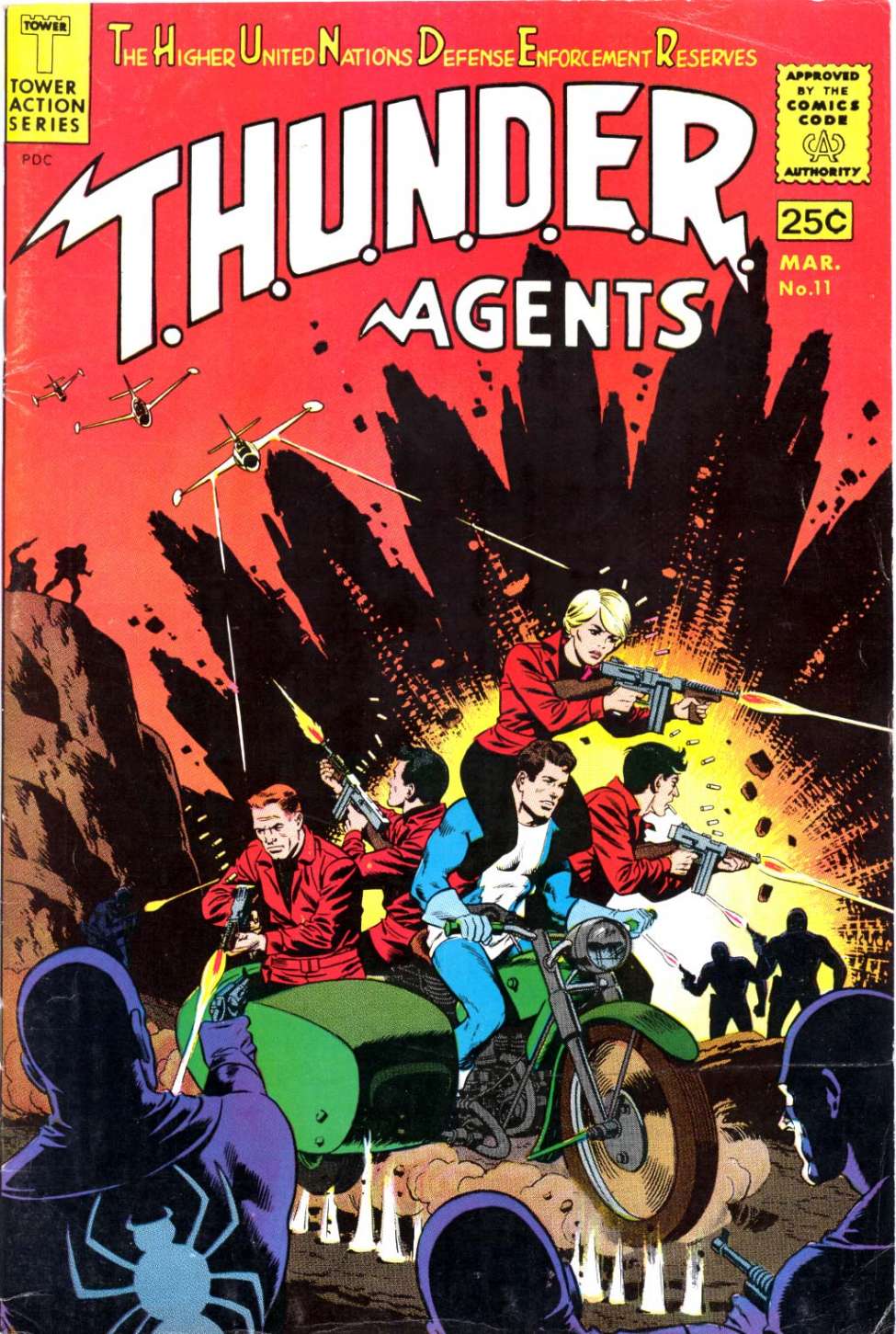 Book Cover For T.H.U.N.D.E.R. Agents 11
