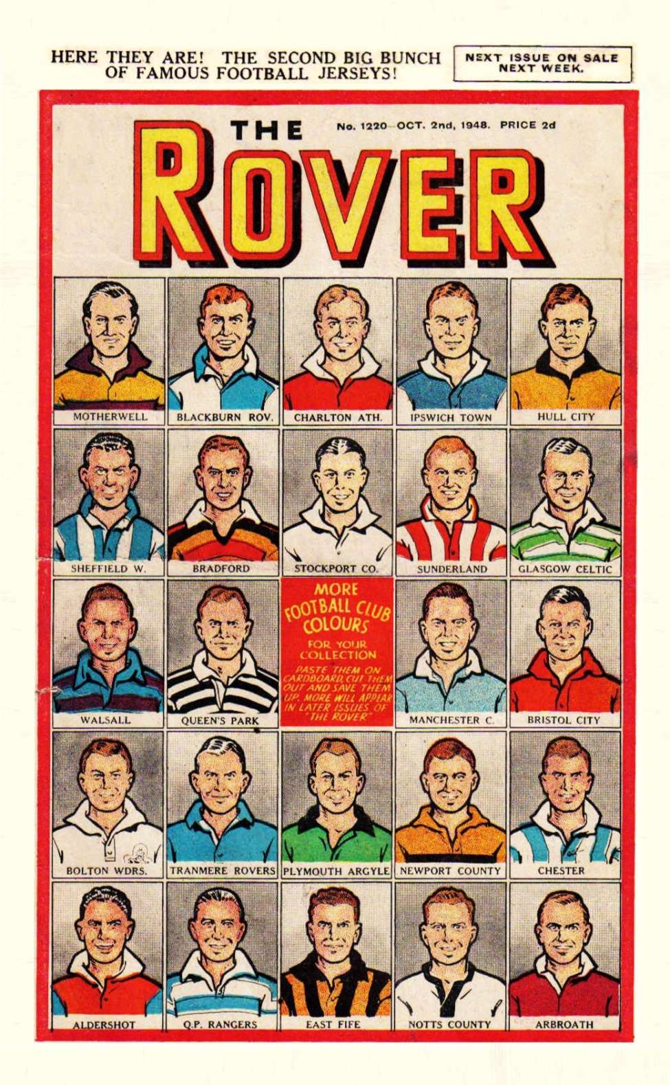 Comic Book Cover For The Rover 1220