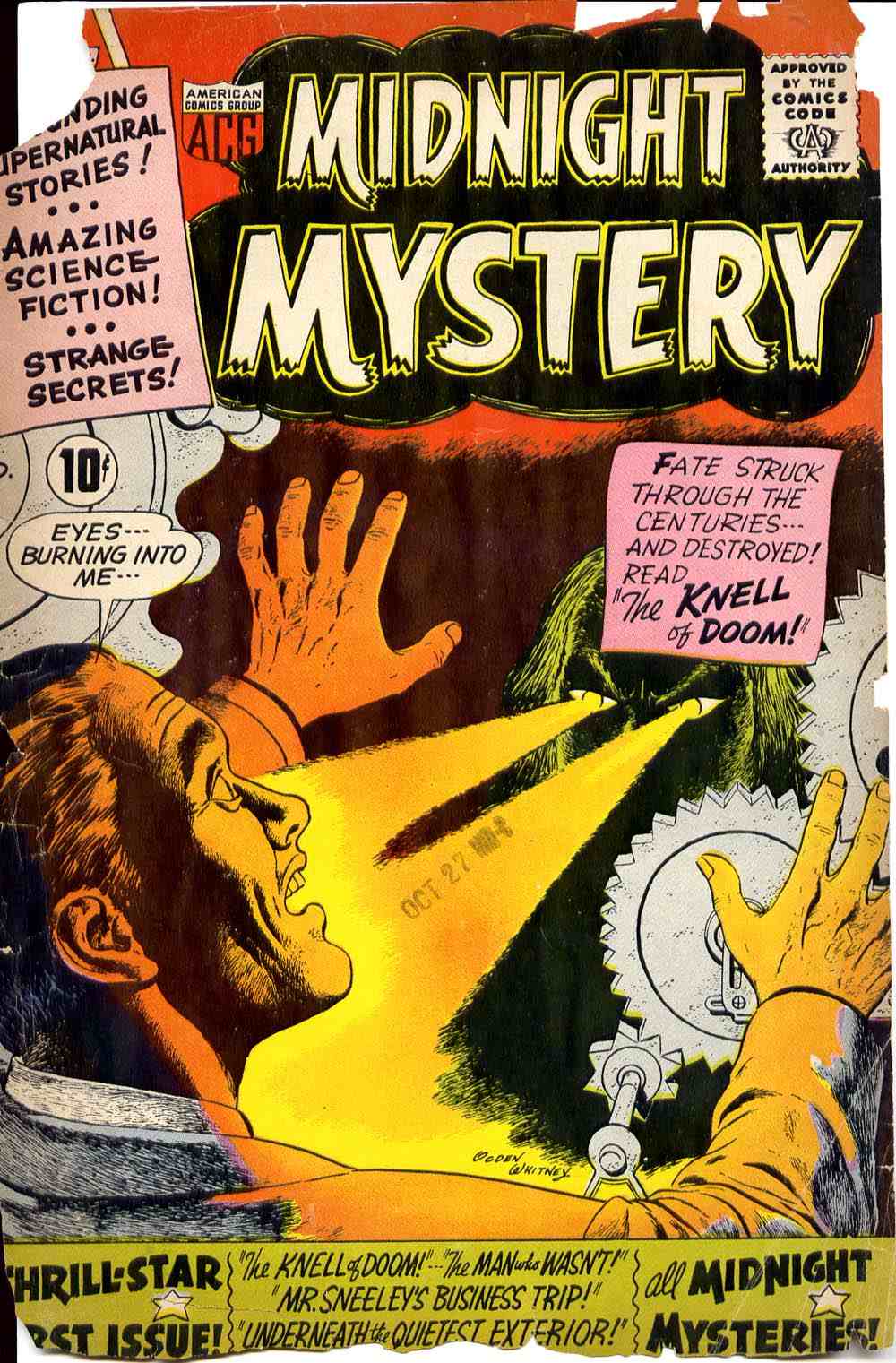 Comic Book Cover For Midnight Mystery 1
