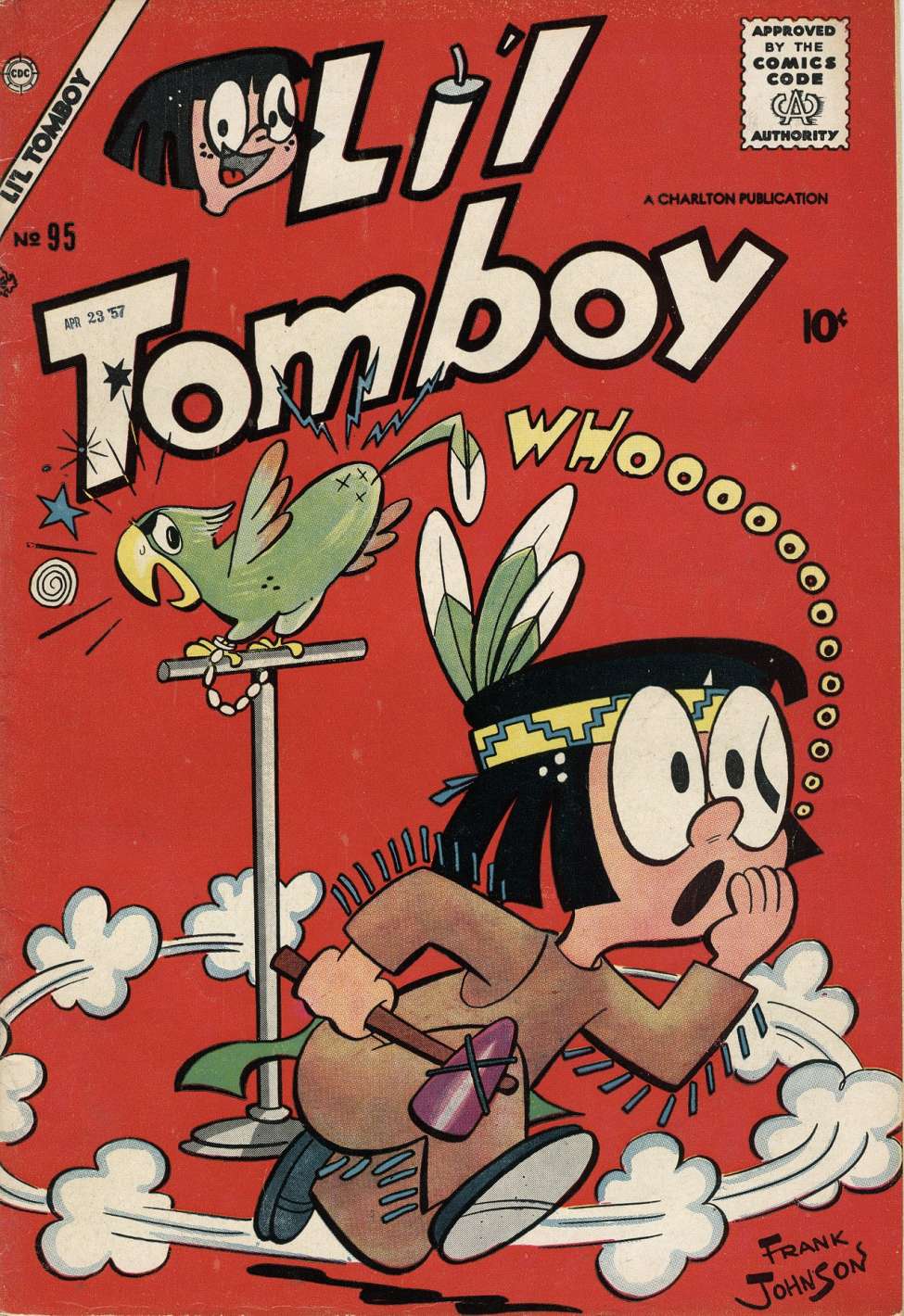 Comic Book Cover For Li'l Tomboy 95 - Version 2
