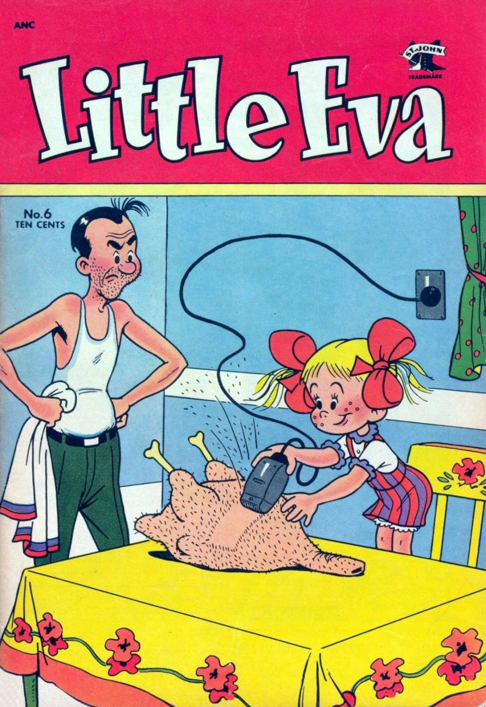 Comic Book Cover For Little Eva 6 - Version 2