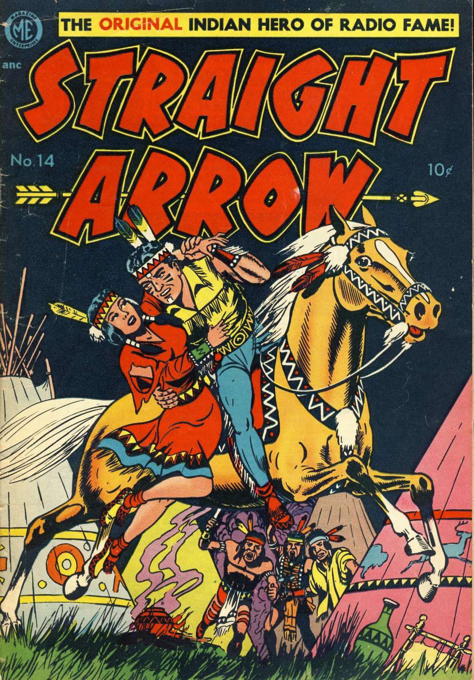 Book Cover For Straight Arrow 14