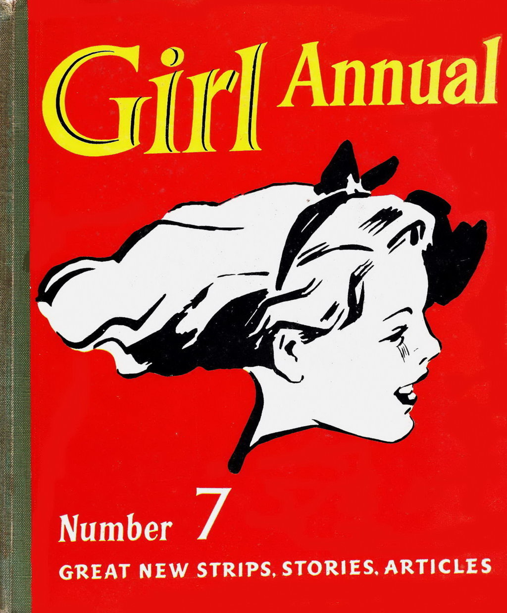Book Cover For Girl Annual 7