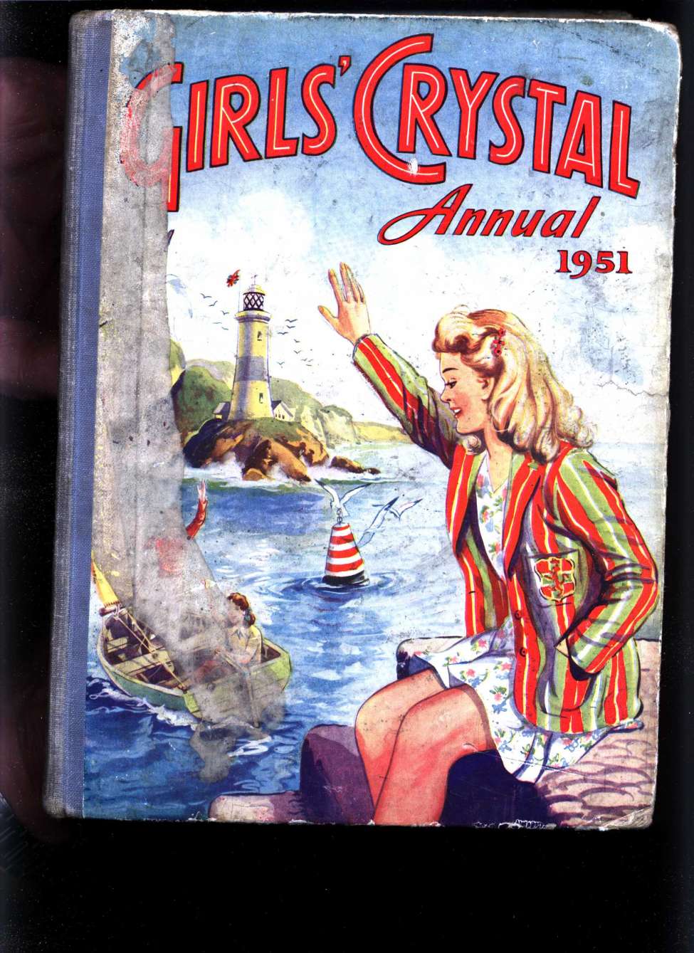 Book Cover For Girls' Crystal Annual 1951