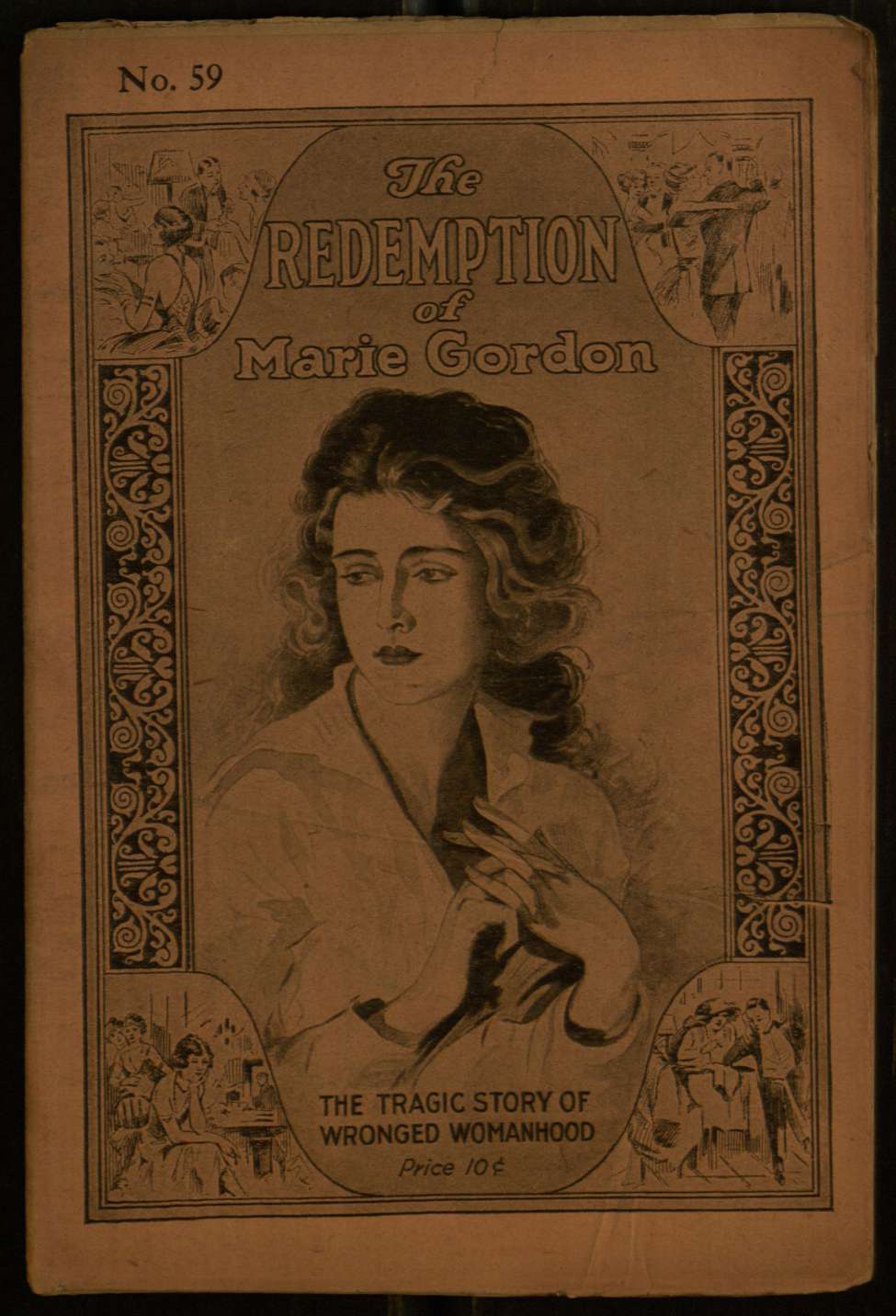 Book Cover For The Redemption of Marie Gordon 59 - Cora Lane Sherman