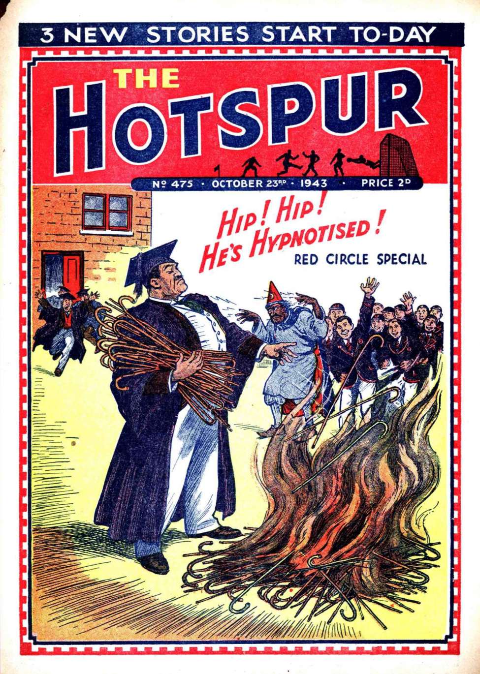 Book Cover For The Hotspur 475