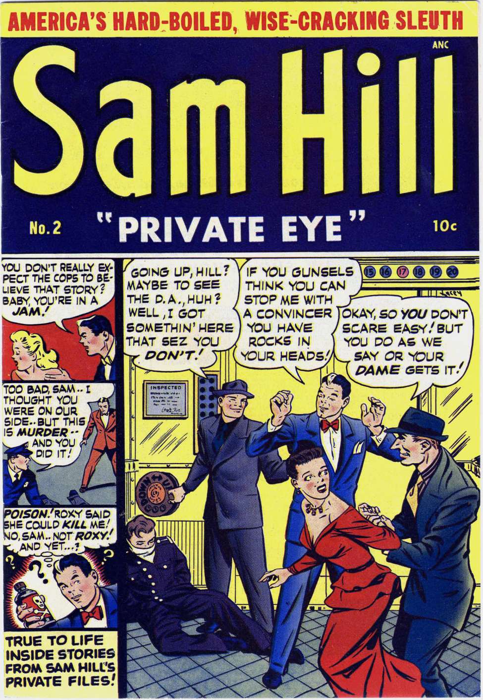 Book Cover For Sam Hill Private Eye 2