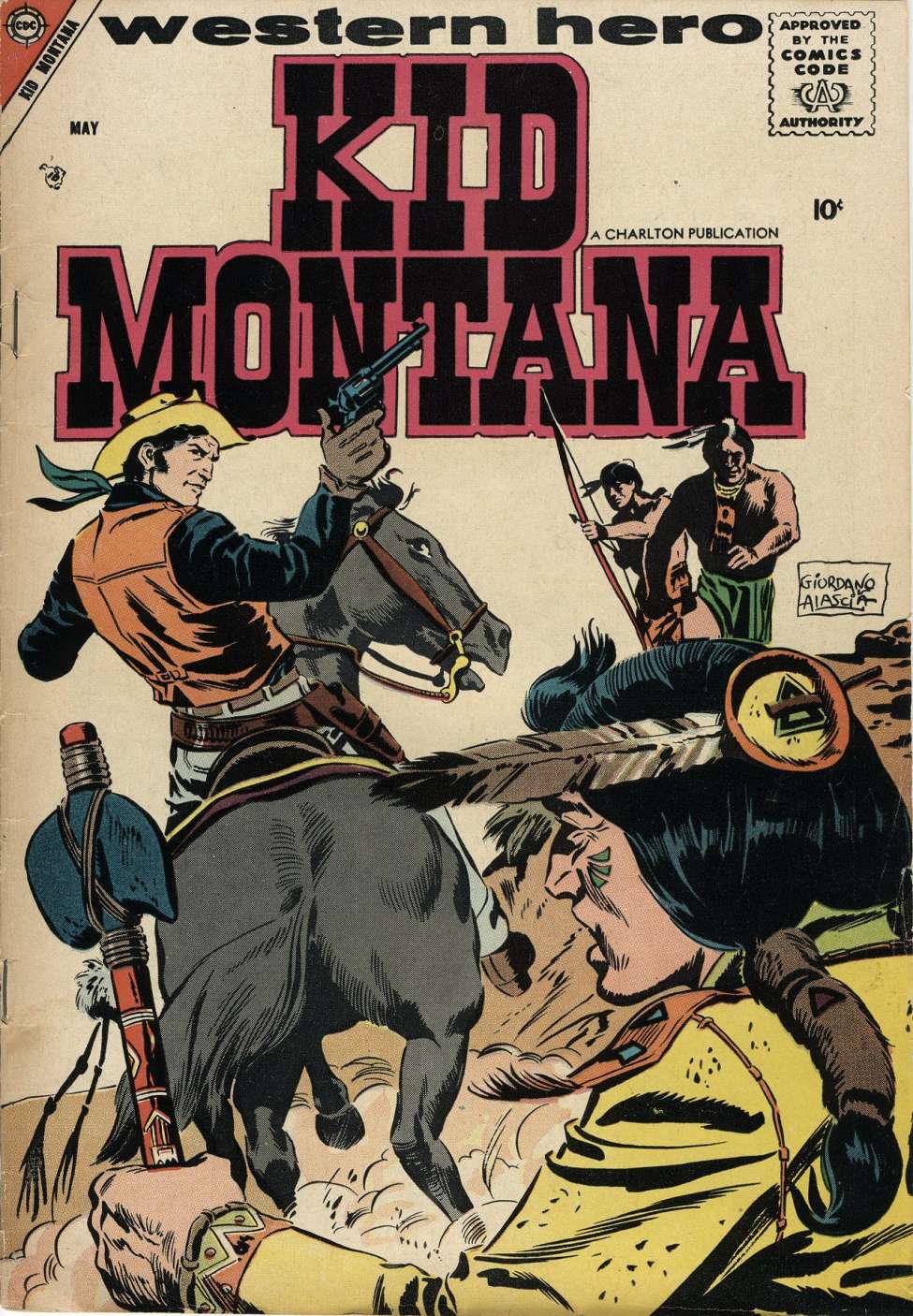 Comic Book Cover For Kid Montana 12