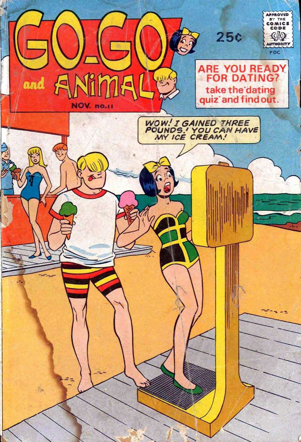 Comic Book Cover For Tippy's Friends Go-Go and Animal 11 (inc)