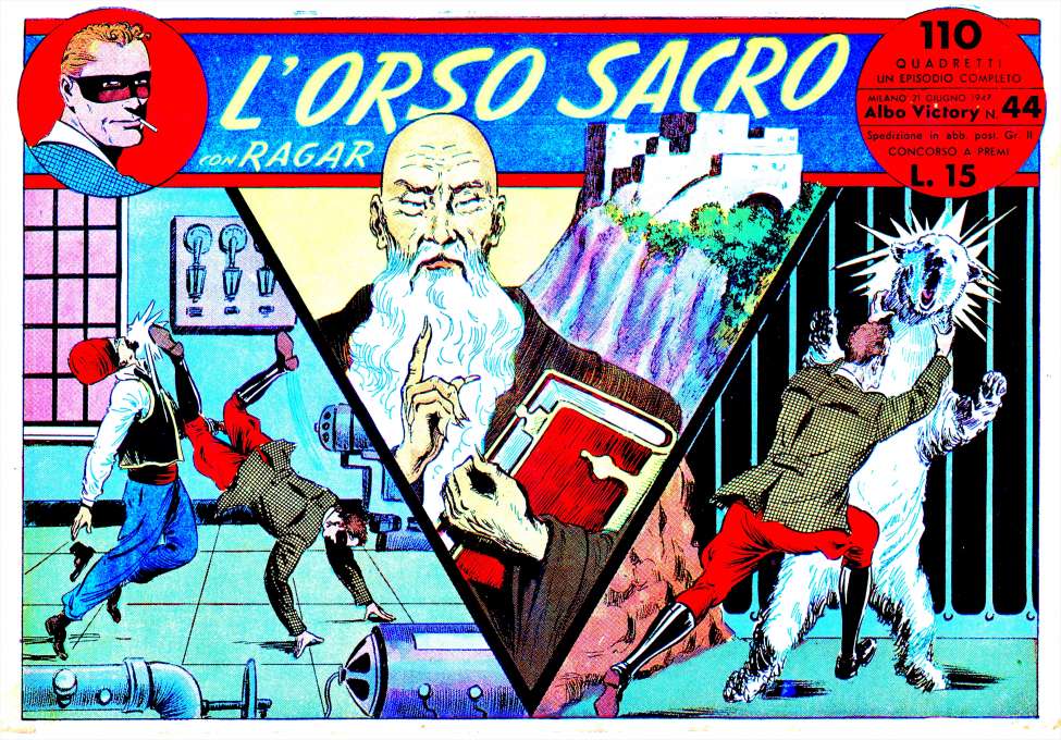Comic Book Cover For Ragar 44 - L'Orso Sacro