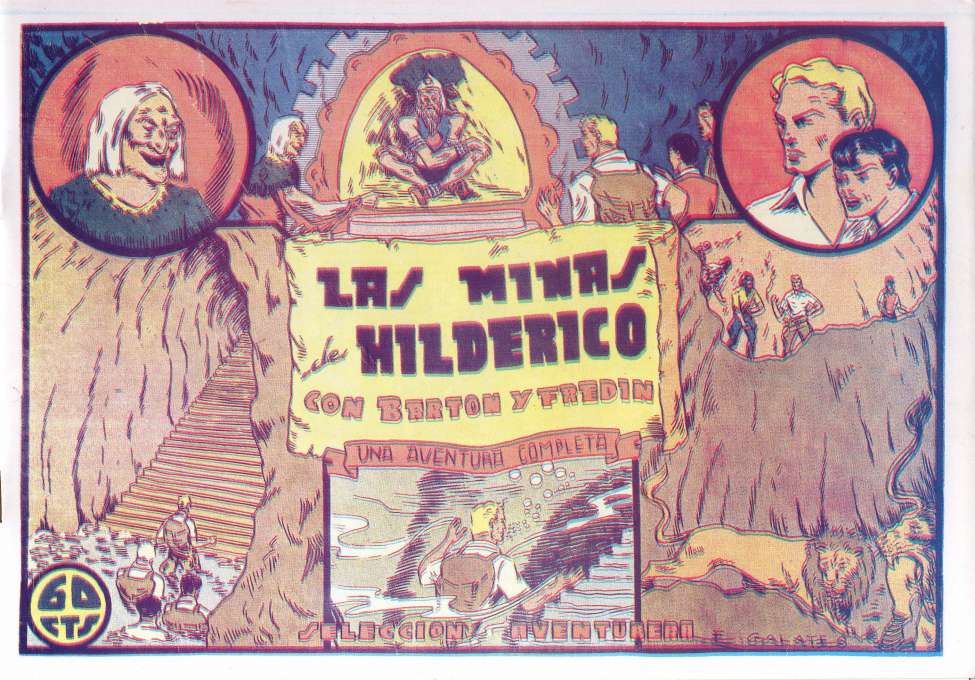 Book Cover For Barton 4 - Las Minas de Hilderico