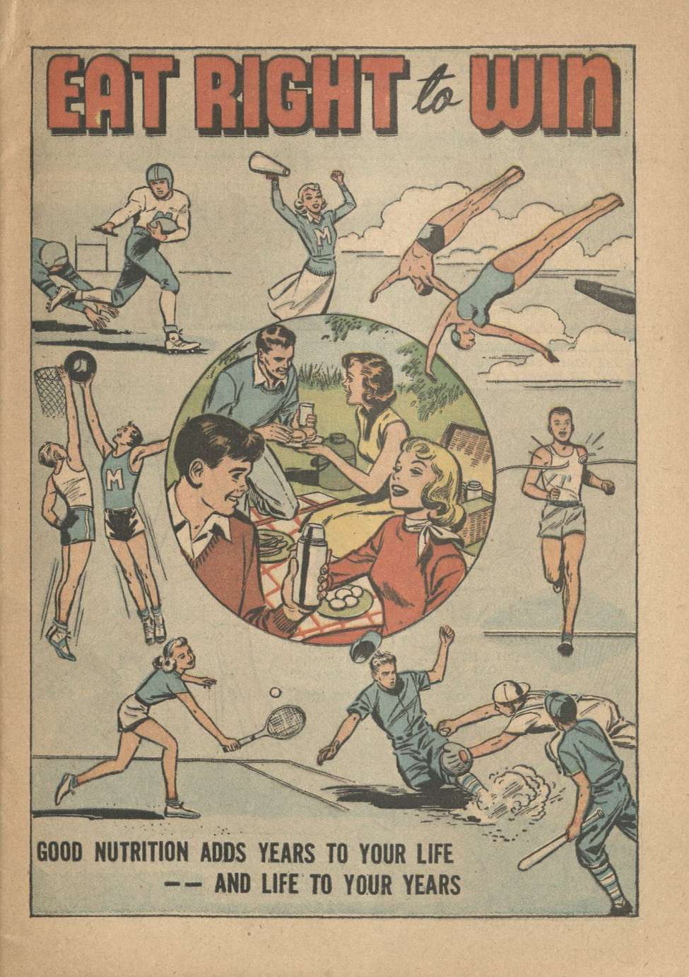 Book Cover For Eat Right to Win