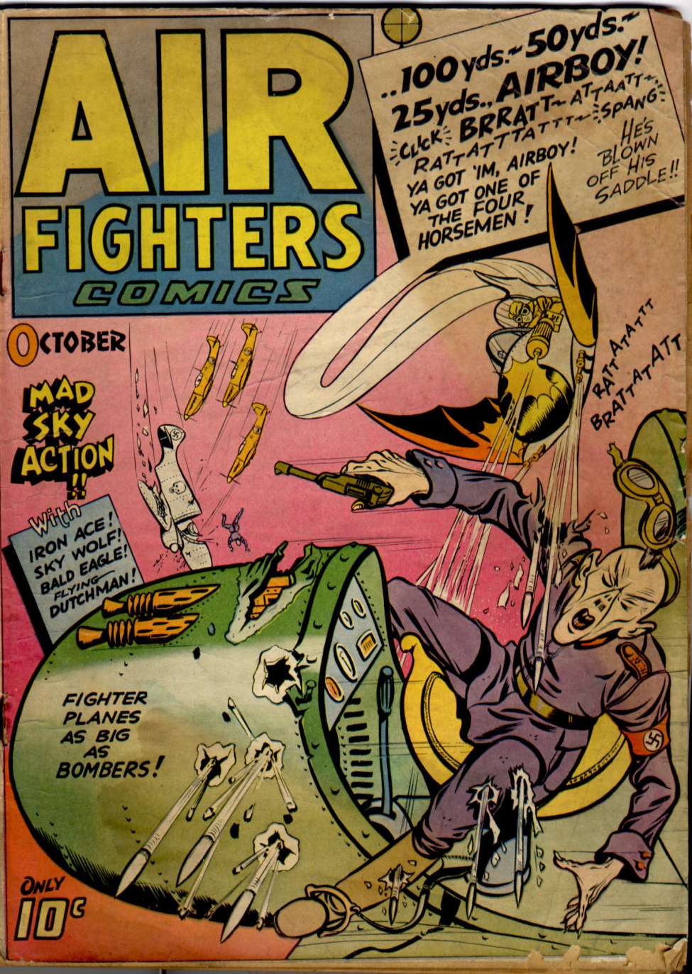 Comic Book Cover For Air Fighters Comics v2 1 - Version 1