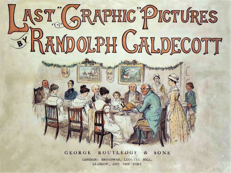 Book Cover For Last "Graphic" Pictures - Randolph Caldecott