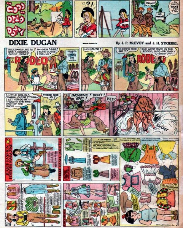 Comic Book Cover For Dixie Dugan Various