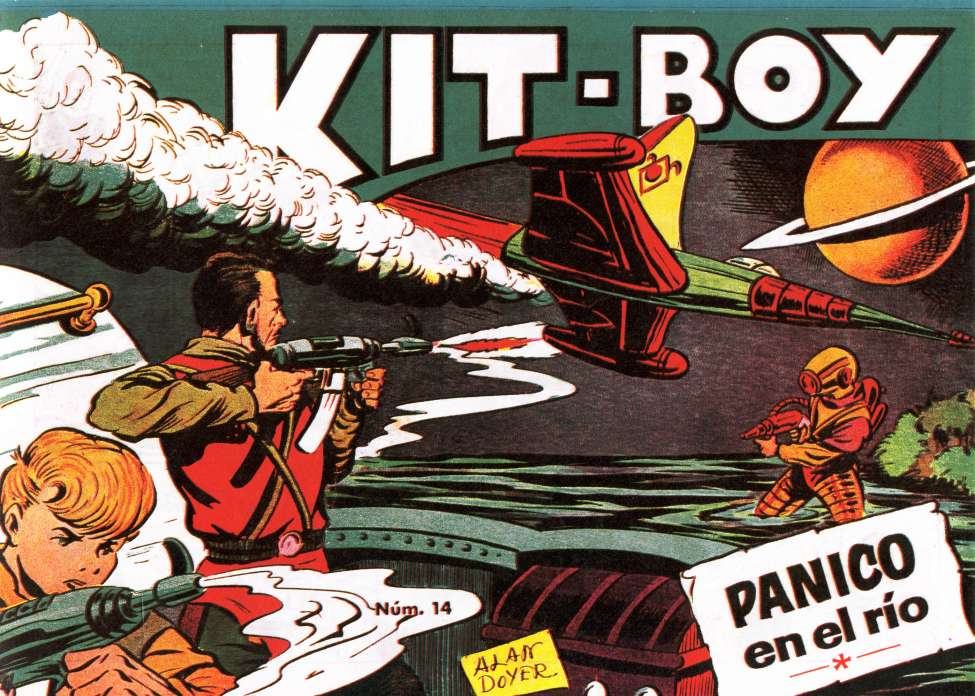 Comic Book Cover For Kit-Boy 14 - Panico en El Rio