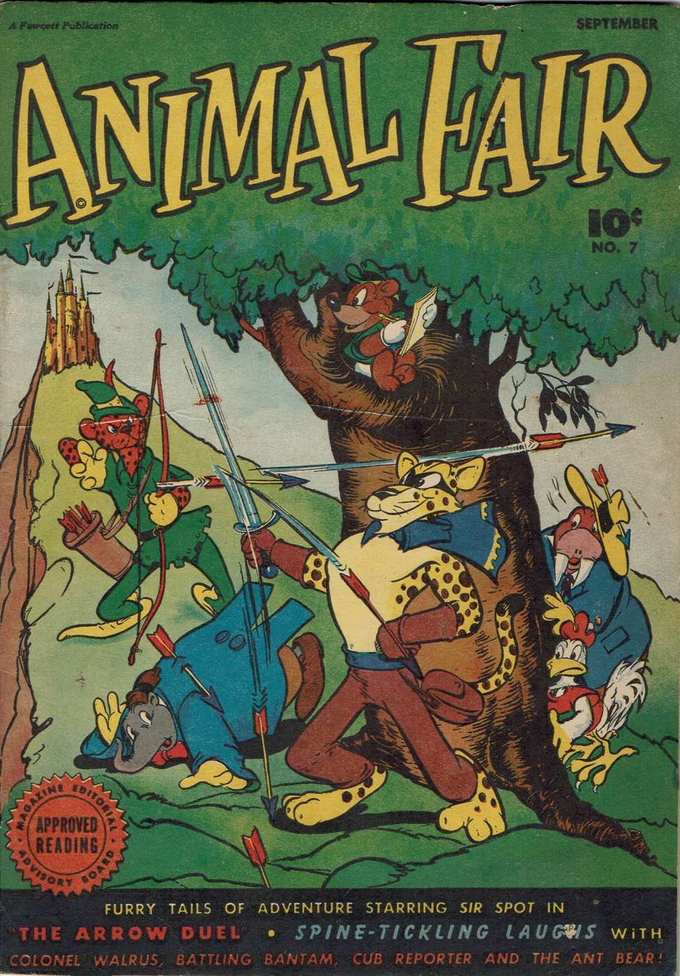 Book Cover For Animal Fair 7
