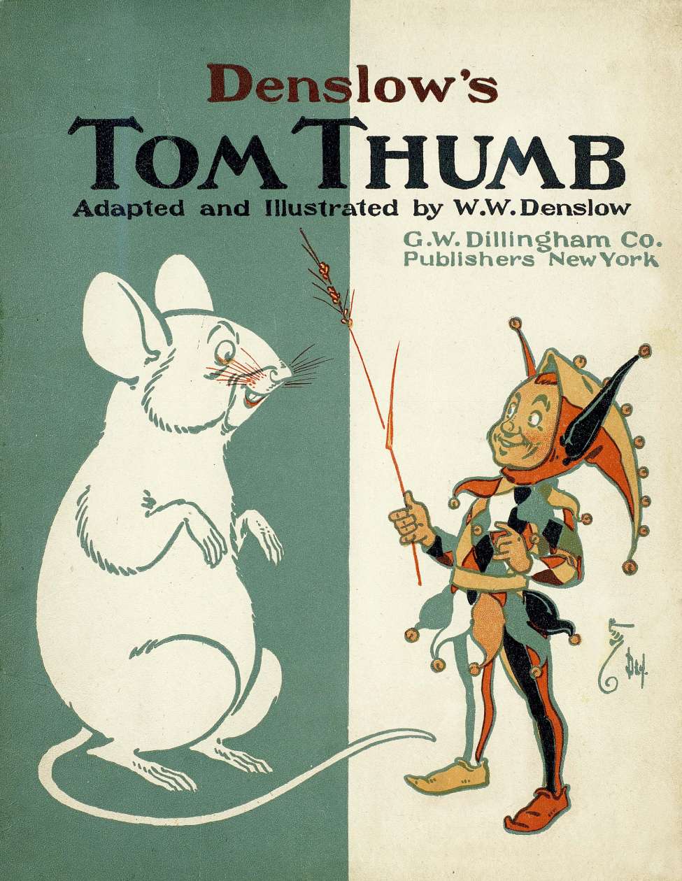 Book Cover For Denslow's Tom Thumb