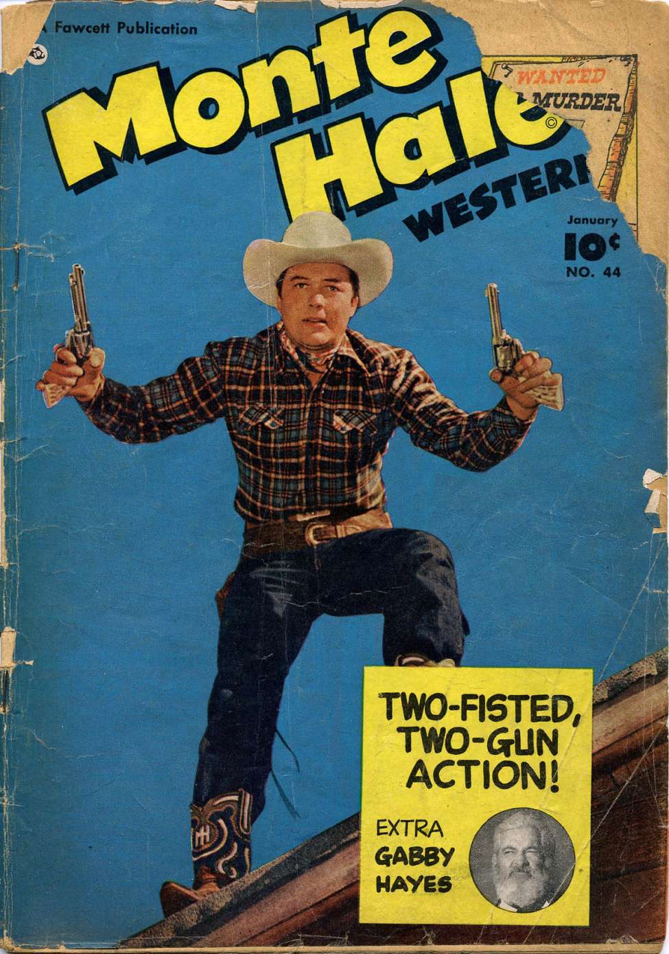 Comic Book Cover For Monte Hale Western 44
