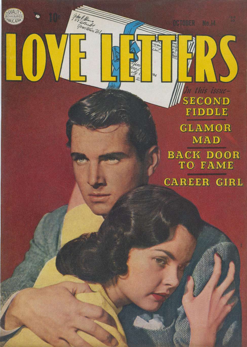 Comic Book Cover For Love Letters 14 - Version 2