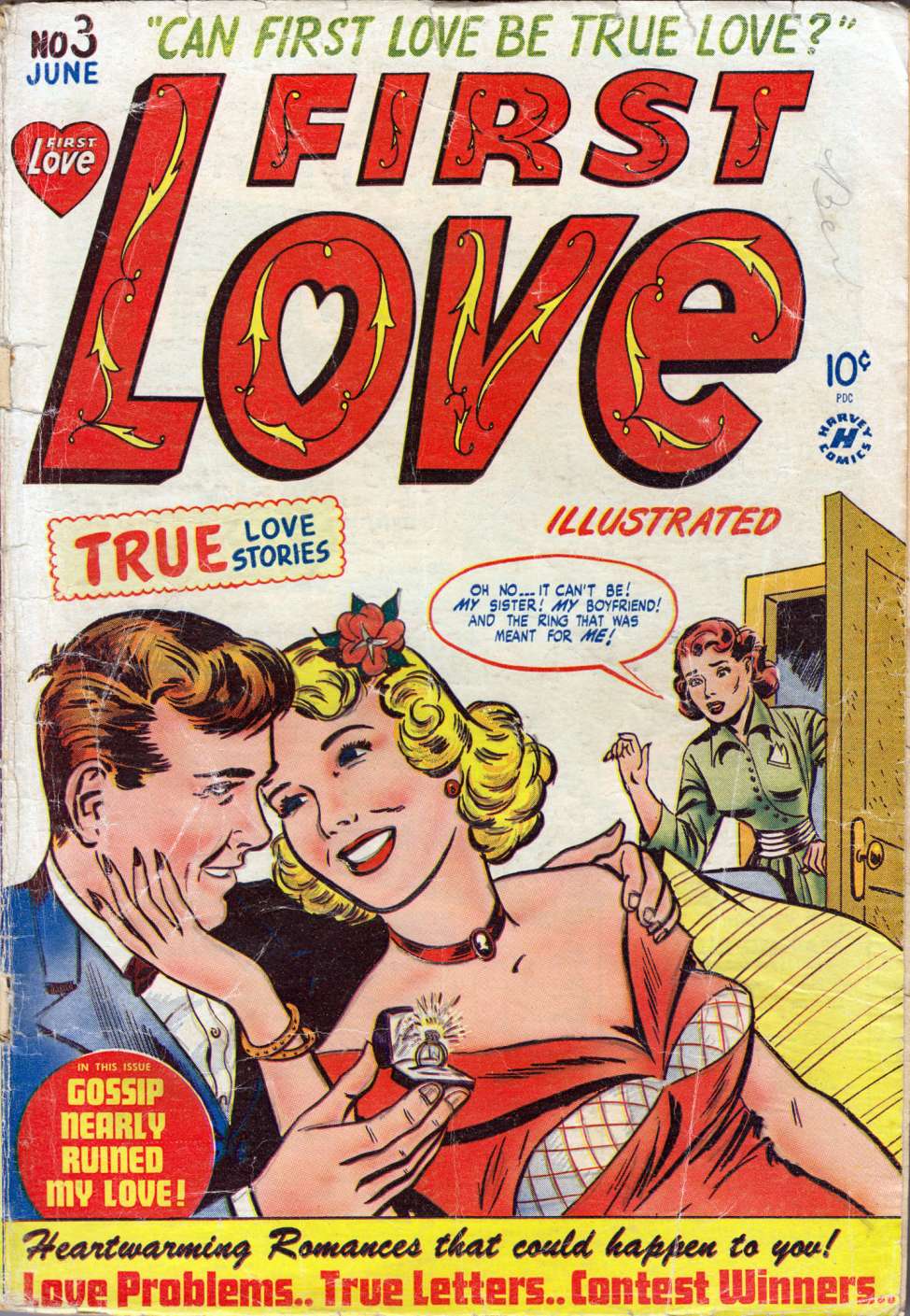 Comic Book Cover For First Love Illustrated 3