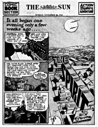 Large Thumbnail For The Spirit (1942-11-22) - Baltimore Sun (b/w)