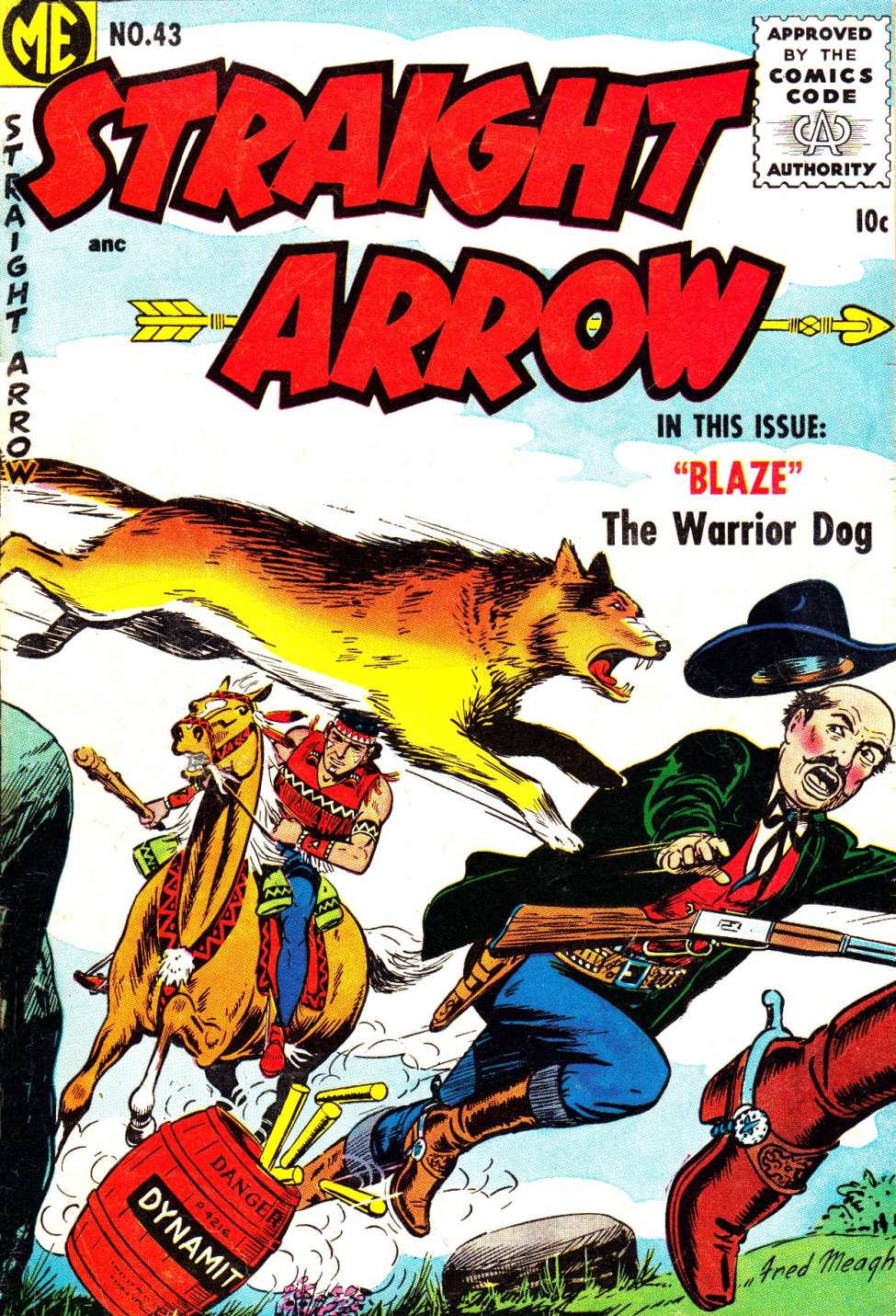 Book Cover For Straight Arrow 43